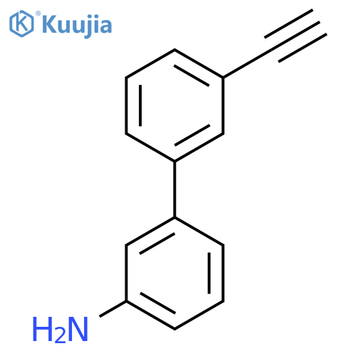 3'-Ethynyl-[1,1'-biphenyl]-3-amine structure