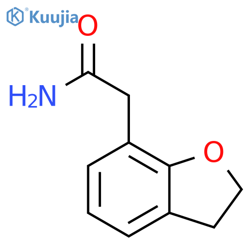 2-(2,3-dihydro-1-benzofuran-7-yl)acetamide structure