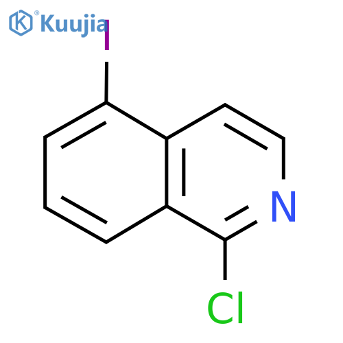 1-Chloro-5-iodoisoquinoline structure