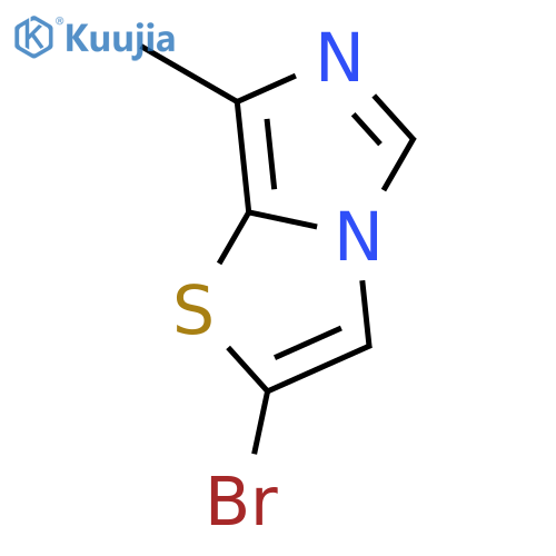 2-Bromo-7-methylimidazo[5,1-b]thiazole structure