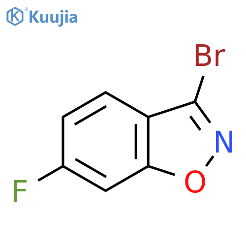 3-bromo-6-fluoro-1,2-benzoxazole structure