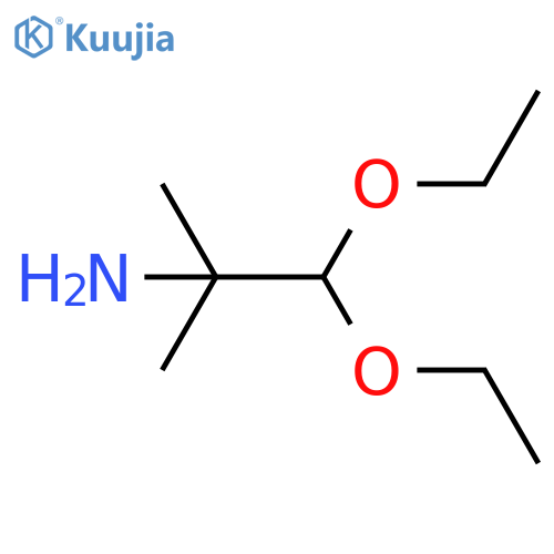 1,1-diethoxy-2-methylpropan-2-amine structure