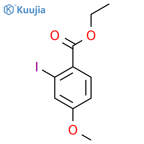 Ethyl 2-iodo-4-methoxybenzoate structure