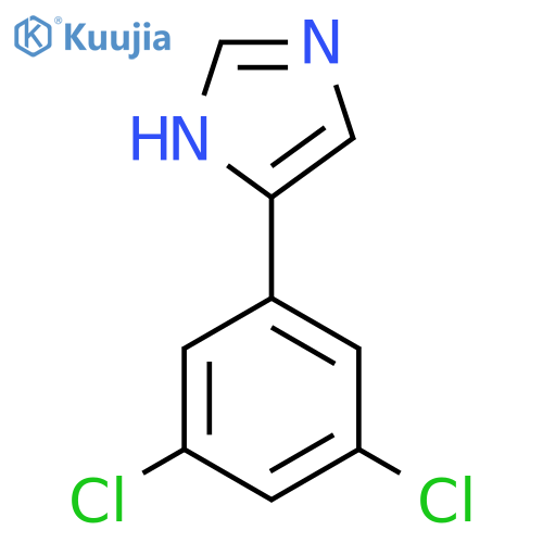 4-(3,5-dichlorophenyl)-1H-imidazole structure