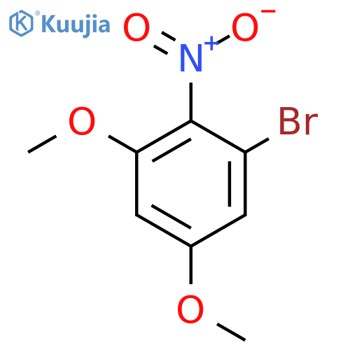 1-Bromo-3,5-dimethoxy-2-nitrobenzene structure
