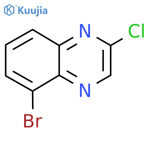 5-bromo-2-chloro-quinoxaline structure