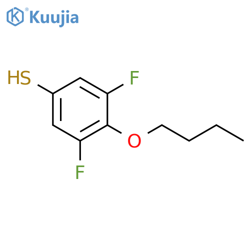 4-butoxy-3,5-difluorobenzenethiol structure