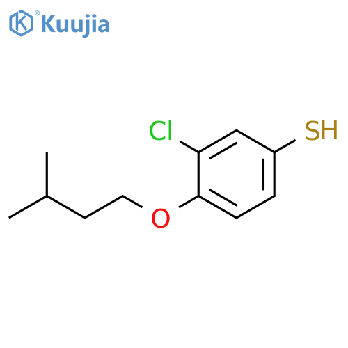 3-Chloro-4-iso-pentoxythiophenol structure