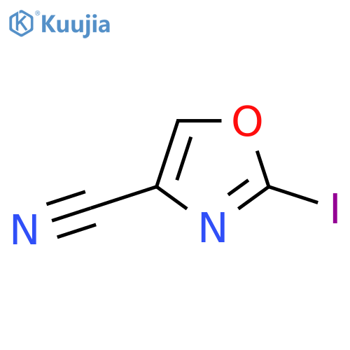 2-Iodooxazole-4-carbonitrile structure