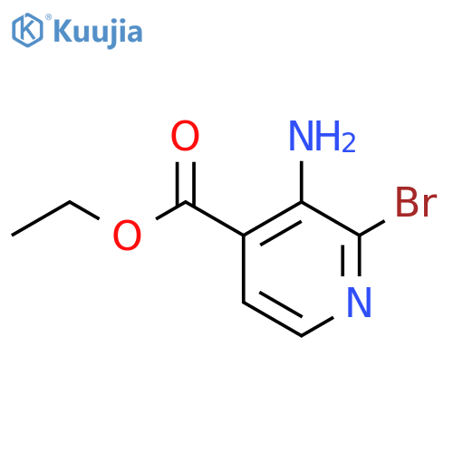 Ethyl 3-amino-2-bromopyridine-4-carboxylate structure