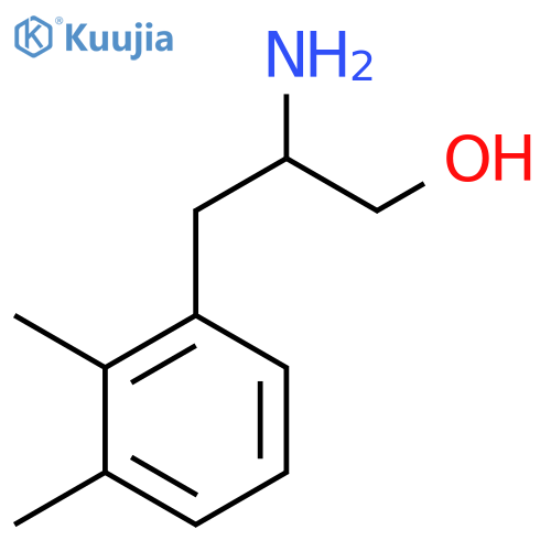2-amino-3-(2,3-dimethylphenyl)propan-1-ol structure