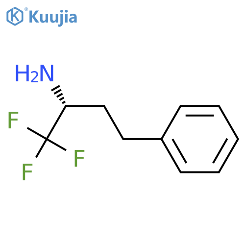 (2R)-1,1,1-TRIFLUORO-4-PHENYLBUTAN-2-AMINE structure