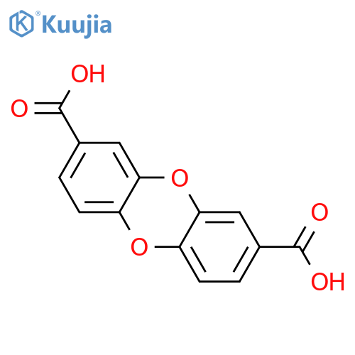 Dibenzo[b,e][1,4]dioxin-2,8-dicarboxylic acid structure