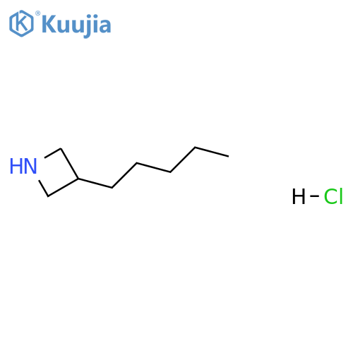 3-pentylazetidine hydrochloride structure