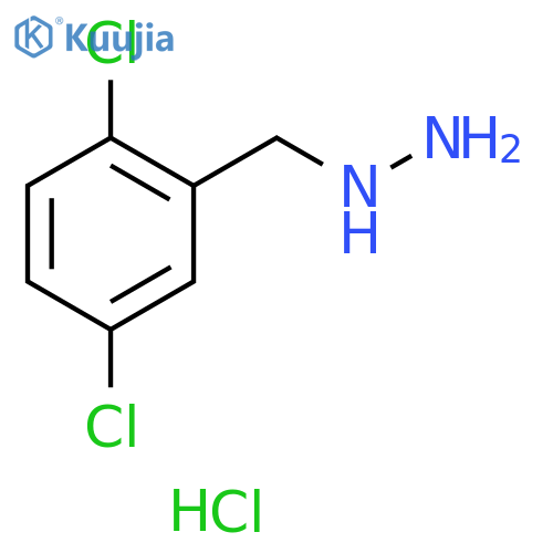 (2,5-dichlorophenyl)methylhydrazine hydrochloride structure