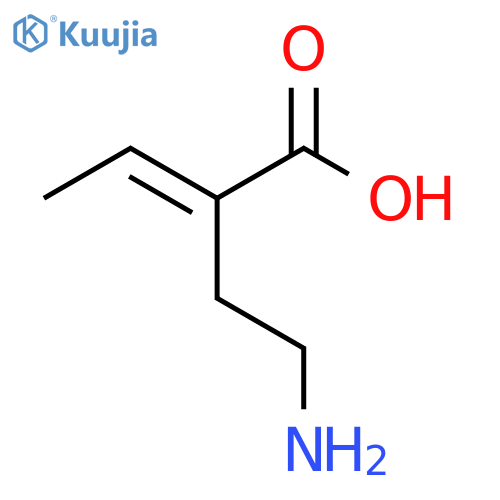 (2E)-2-(2-Aminoethyl)but-2-enoic acid structure