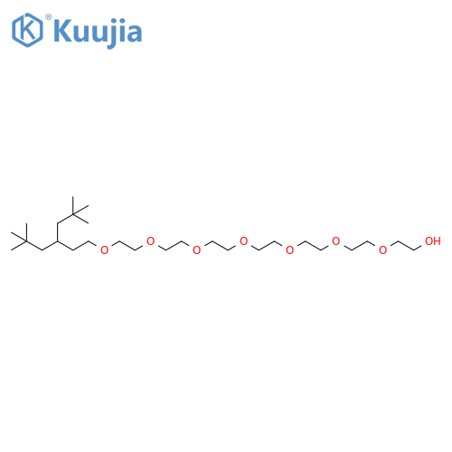 3,6,9,12,15,18,21-Heptaoxaheptacosan-1-ol, 24-(2,2-dimethylpropyl)-26,26-dimethyl- structure