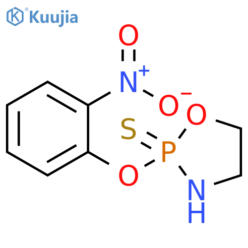 1,3,2-Oxazaphospholidine, 2-(2-nitrophenoxy)-, 2-sulfide structure
