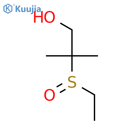 1-Propanol, 2-(ethylsulfinyl)-2-methyl- structure