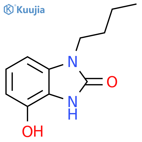 2H-Benzimidazol-2-one, 1-butyl-1,3-dihydro-4-hydroxy- structure