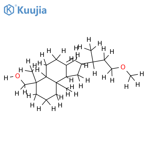 15-Methoxy-19-hydroxy-ent-labd-8(17)-ene structure