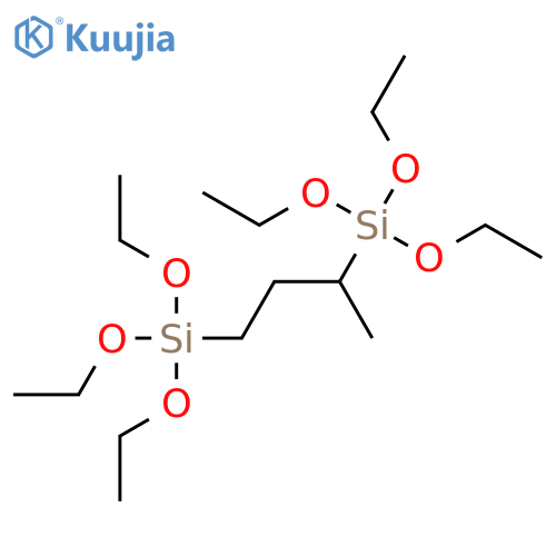 3,9-Dioxa-4,8-disilaundecane, 4,4,8,8-tetraethoxy-5-methyl- structure