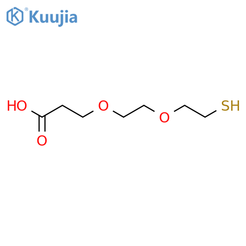 Thiol-PEG2-acid structure