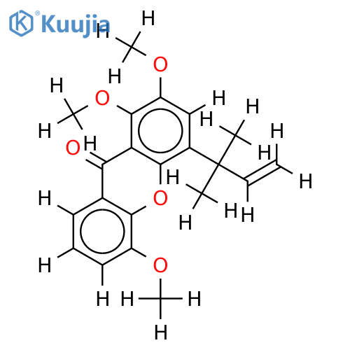1,2,5-Tri-O-methylglobuxanthone structure