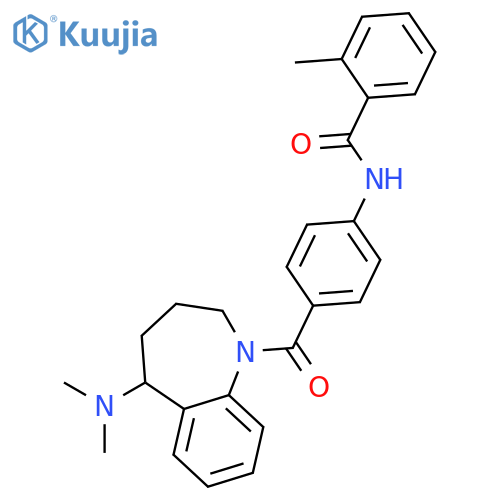 Mozavaptan structure