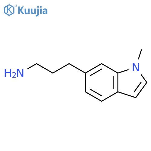 1H-Indole-6-propanamine, 1-methyl- structure