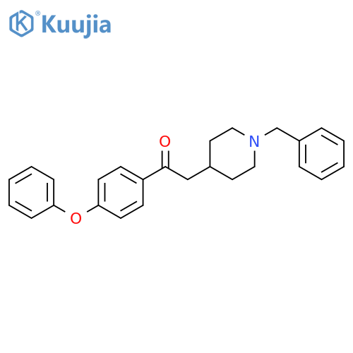 Ethanone, 1-(4-phenoxyphenyl)-2-[1-(phenylmethyl)-4-piperidinyl]- structure