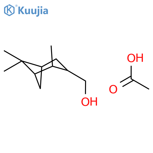 Bicyclo[3.1.1]heptane-3-methanol, 2,6,6-trimethyl-, acetate structure