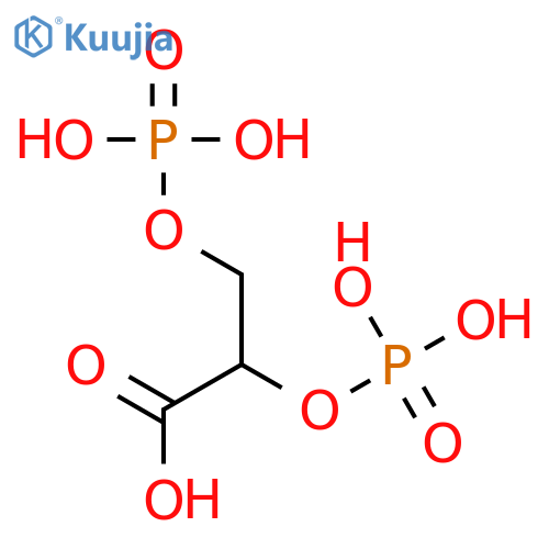 Propanoic acid,2,3-bis(phosphonooxy)- structure