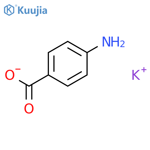 Aminobenzoate Potassium structure