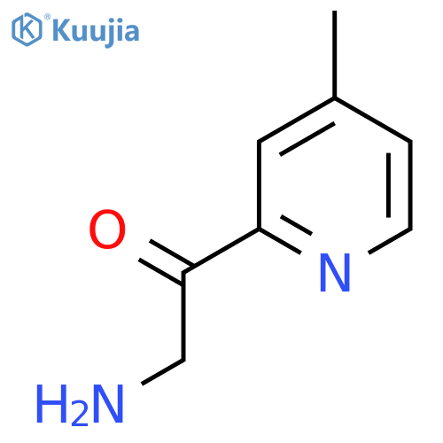 2-amino-1-(4-methylpyridin-2-yl)ethan-1-one structure