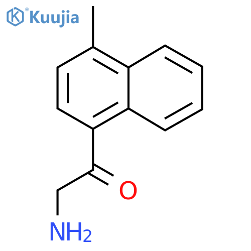 2-Amino-1-(4-methylnaphthalen-1-yl)ethan-1-one structure