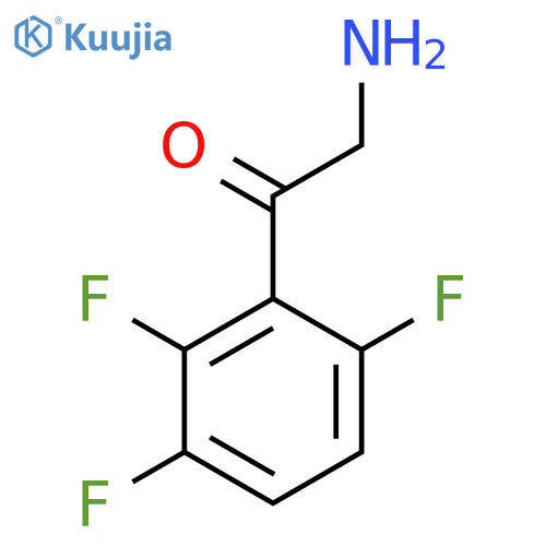 2-amino-1-(2,3,6-trifluorophenyl)ethan-1-one structure