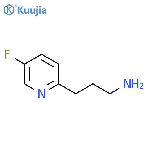 3-(5-fluoropyridin-2-yl)propan-1-amine structure
