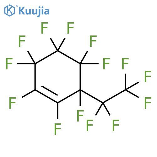Cyclohexene, 1,2,3,3,4,4,5,5,6-nonafluoro-6-(pentafluoroethyl)- structure