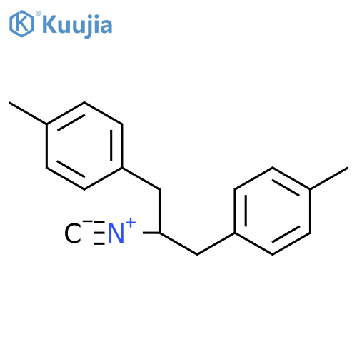 Benzene, 1,1'-(2-isocyano-1,3-propanediyl)bis[4-methyl- structure