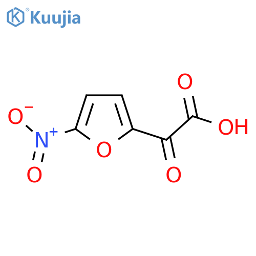 2-(5-nitrofuran-2-yl)-2-oxoacetic acid structure