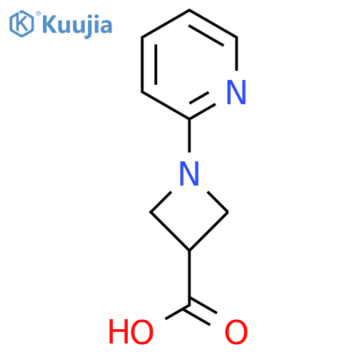1-(Pyridin-2-yl)azetidine-3-carboxylic acid structure