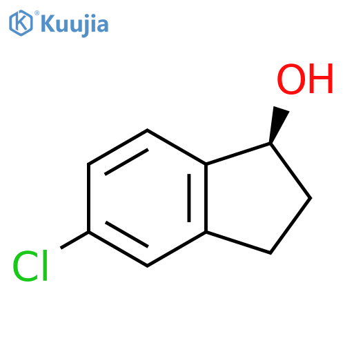 (1S)-5-chloro-2,3-dihydro-1H-inden-1-ol structure