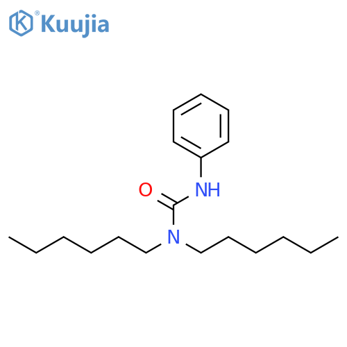 Urea, N,N-dihexyl-N'-phenyl- structure