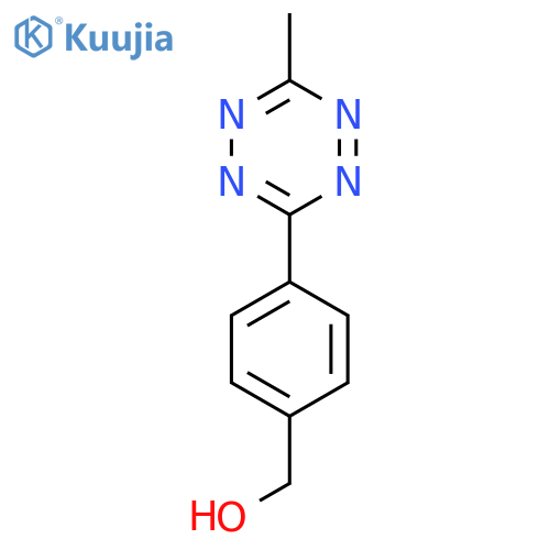 (4-(6-Methyl-1,2,4,5-tetrazin-3-yl)phenyl)methanol structure