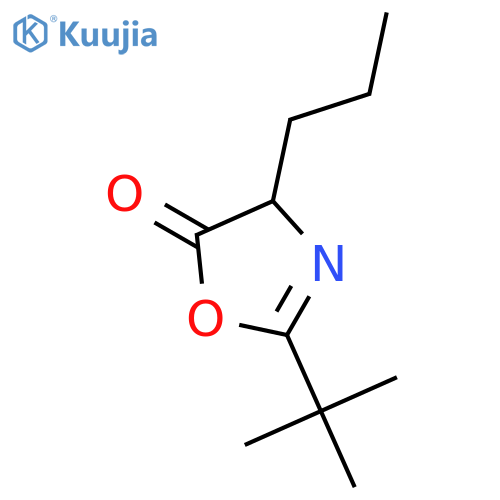 5(4H)-Oxazolone, 2-(1,1-dimethylethyl)-4-propyl- structure