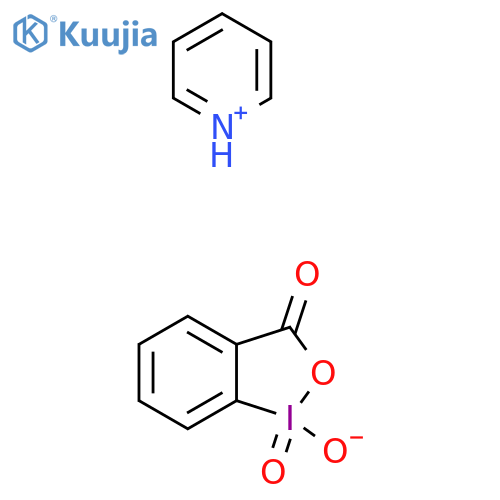 1-Hydroxy-1,2-benziodoxol-3-one 1-oxide pyridinium complex structure
