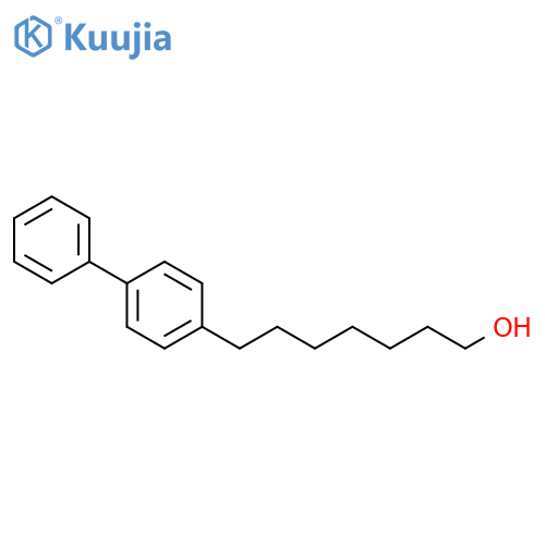[1,1'-Biphenyl]-4-heptanol structure