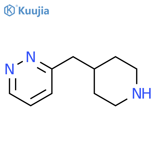 3-(Piperidin-4-ylmethyl)pyridazine structure