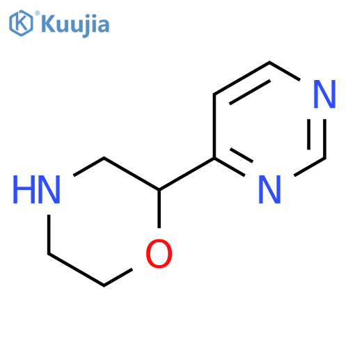 2-(pyrimidin-4-yl)morpholine structure